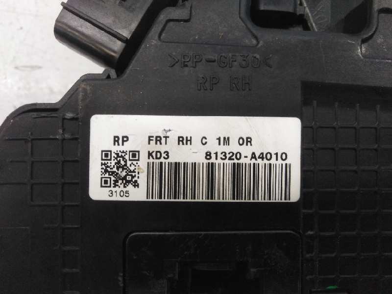 Recambio de cerradura puerta delantera derecha para kia carens ( ) drive referencia OEM IAM 81320A4010  E2-B5-23-1