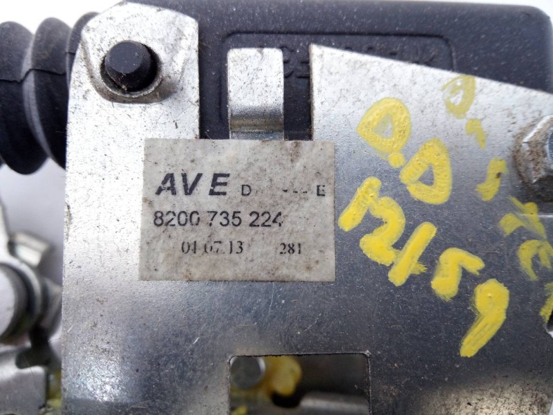 Recambio de cerradura puerta delantera derecha para dacia duster laureate 4x2 referencia OEM IAM 8200735224  E1-A1-27-1