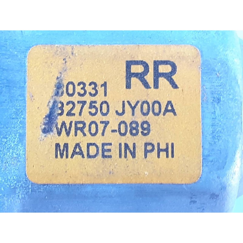 Recambio de elevalunas trasero derecho para renault koleos dynamique referencia OEM IAM 82750JY00A  E1-A1-24-1