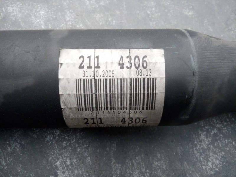 Recambio de transmision central para mercedes-benz clase e (w211) berlina e 220 cdi (211.006) referencia OEM IAM 2114306  