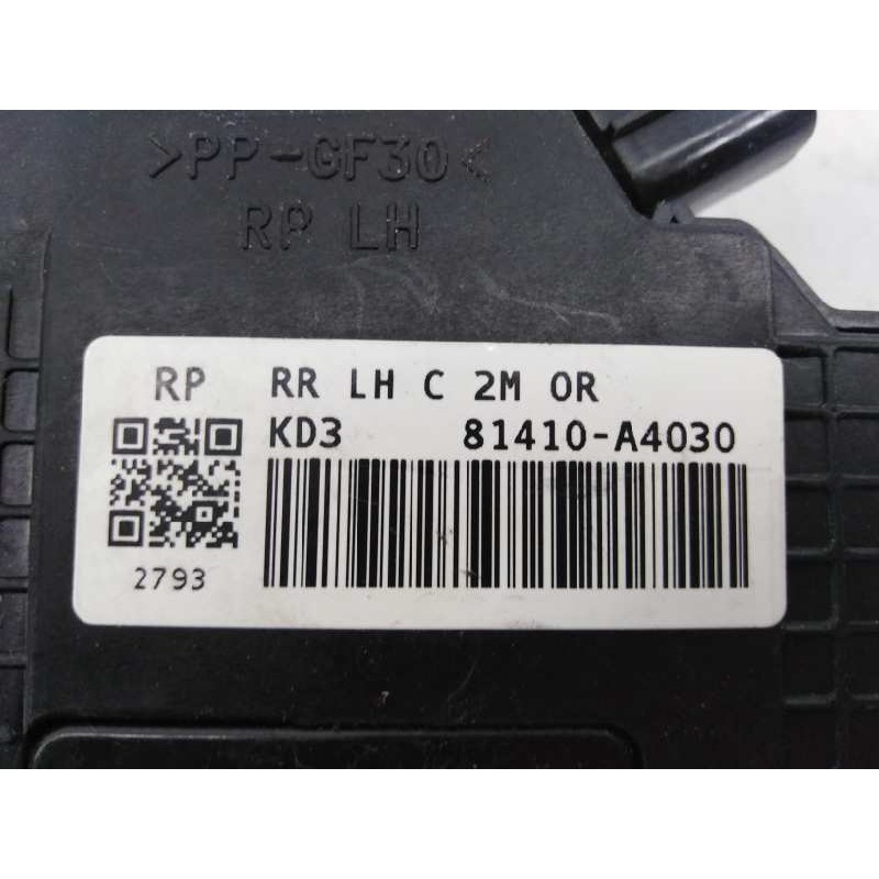 Recambio de cerradura puerta trasera izquierda para kia carens ( ) drive referencia OEM IAM 81410A4030  E2-B5-25-1