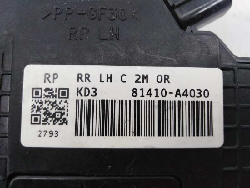 Recambio de cerradura puerta trasera izquierda para kia carens ( ) drive referencia OEM IAM 81410A4030  E2-B5-25-1