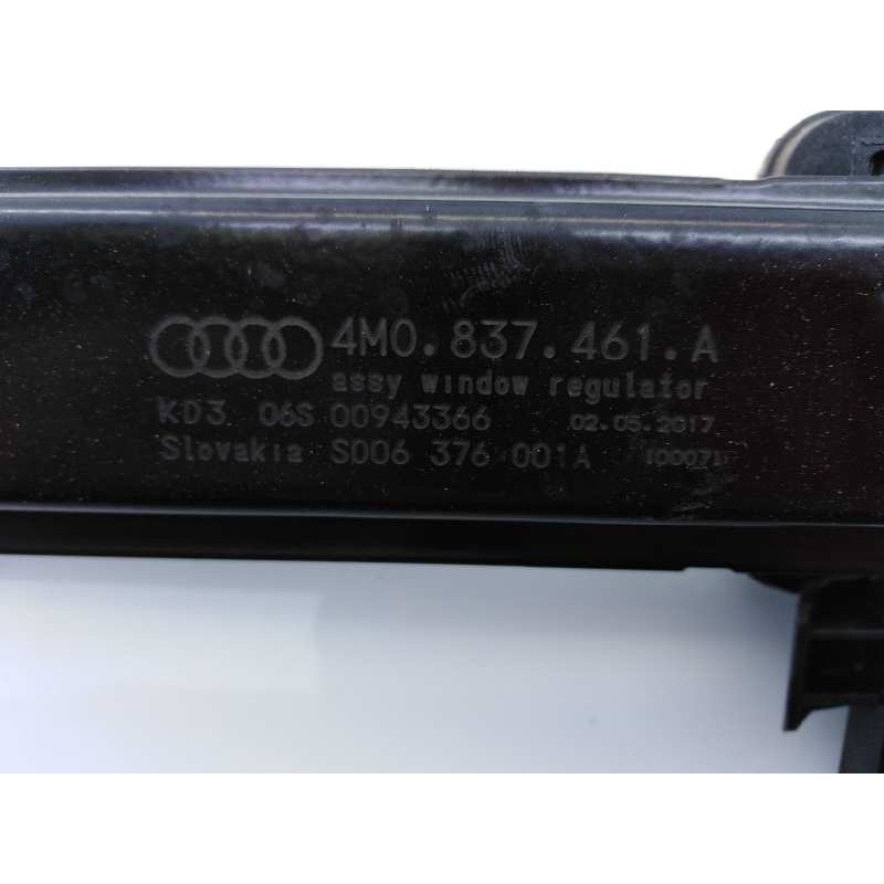 Recambio de elevalunas delantero izquierdo para audi q7 (4m) 3.0 tdi quattro referencia OEM IAM 4M0837461A  E1-B6-44-2