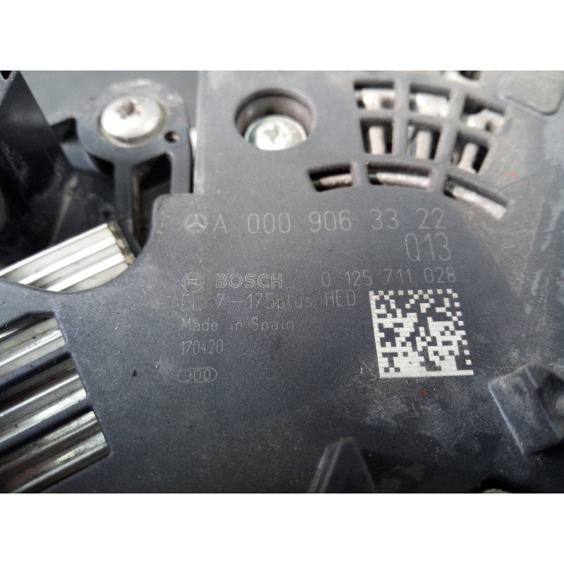 Recambio de alternador para infiniti q30 2.2d referencia OEM IAM A0009063322  P3-A4-19-3