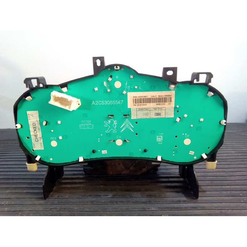 Recambio de cuadro instrumentos para peugeot 207 sport referencia OEM IAM 9662904880  E1-A4-51-2