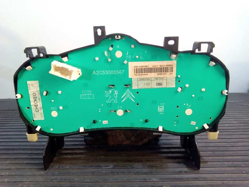 Recambio de cuadro instrumentos para peugeot 207 sport referencia OEM IAM 9662904880  E1-A4-51-2
