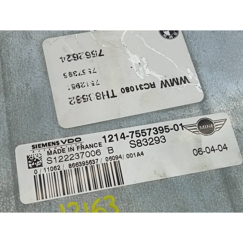 Recambio de centralita motor uce para bmw mini (r50,r53) cooper referencia OEM IAM 12147557399501  E3-A2-54-2