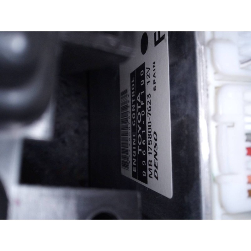 Recambio de centralita motor uce para toyota corolla verso (r1) 2.2 d-4d luna referencia OEM IAM 896610F100 MB1758007623 