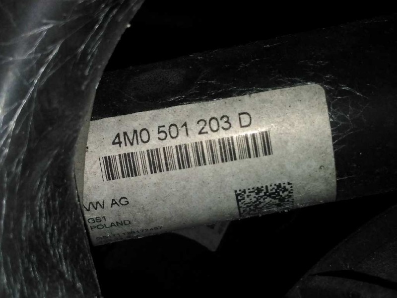 Recambio de transmision trasera derecha para audi q7 (4m) 3.0 tdi quattro referencia OEM IAM 4M0501203D  