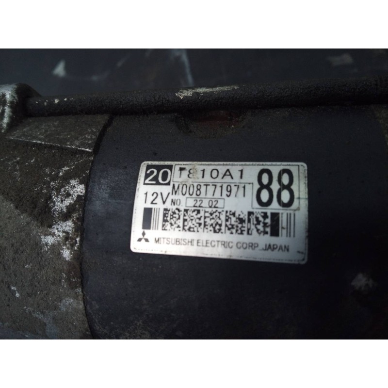 Recambio de motor arranque para mitsubishi asx (ga0w) motion 4wd referencia OEM IAM M008T71971  