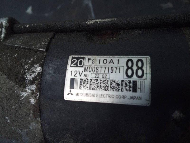 Recambio de motor arranque para mitsubishi asx (ga0w) motion 4wd referencia OEM IAM M008T71971  