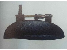 Recambio de maneta exterior trasera derecha para hyundai atos (mx) referencia OEM IAM 128428 NUEVO T2-5-A5-3