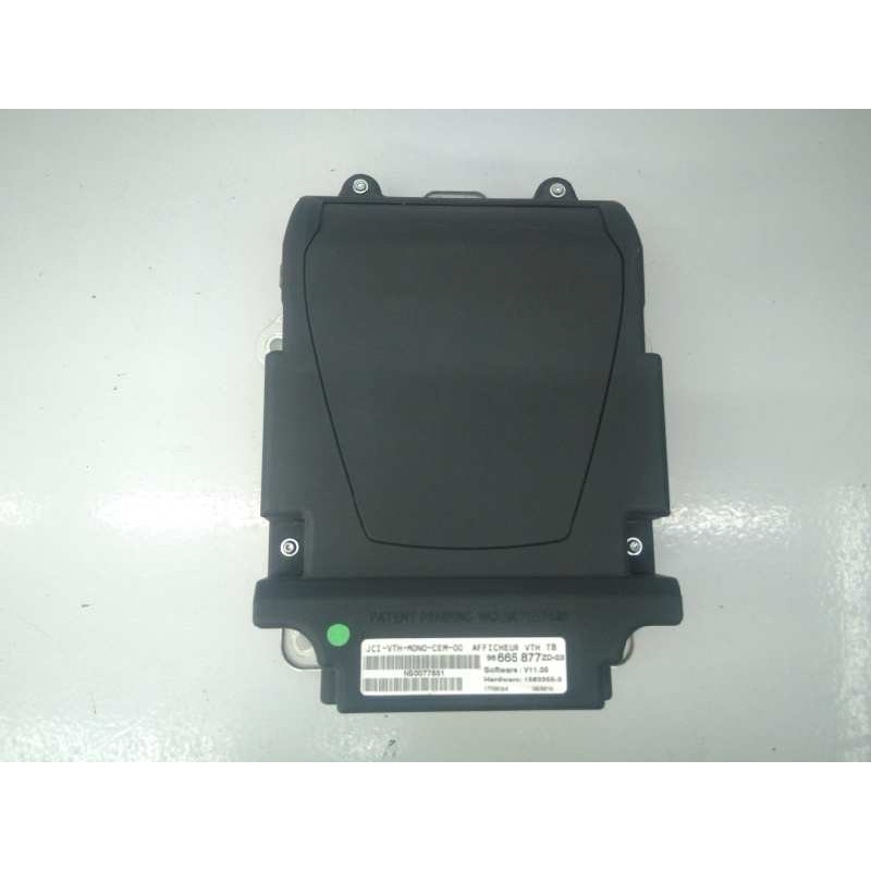 Recambio de pantalla multifuncion para peugeot 5008 allure referencia OEM IAM 96665877 15833553 E3-B2-40-3