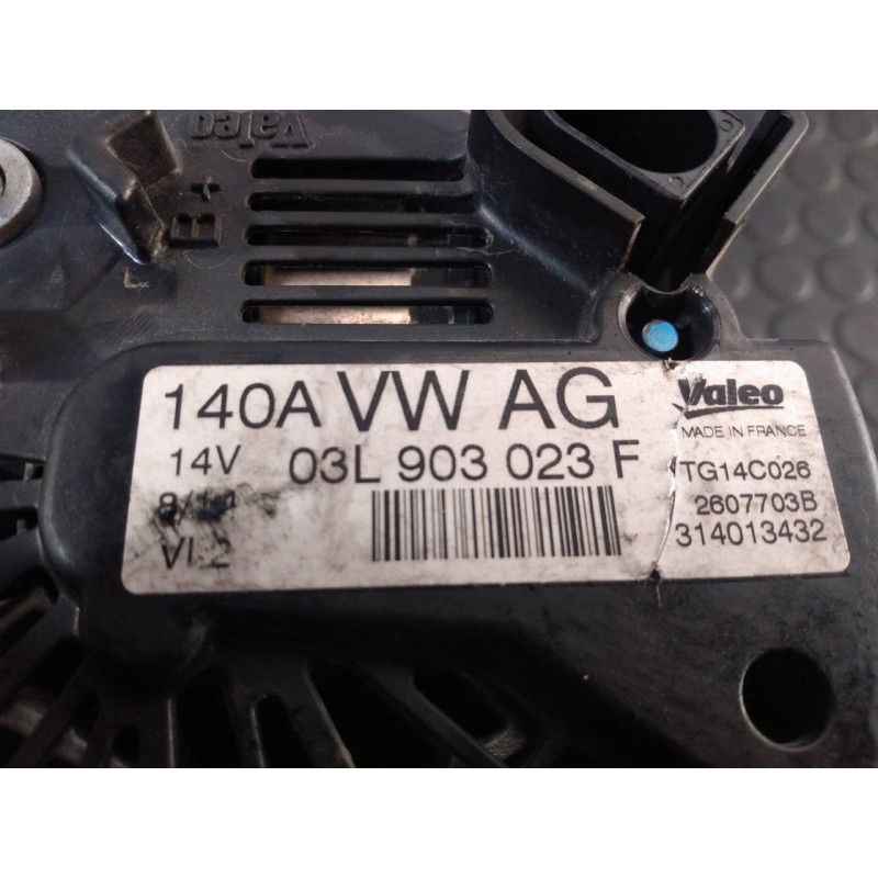 Recambio de alternador para seat toledo (kg3) style referencia OEM IAM 03L903023F 2607703B P3-A4-2-3