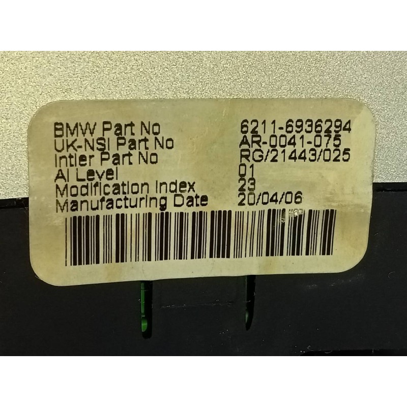 Recambio de cuadro instrumentos para bmw mini (r50,r53) cooper referencia OEM IAM 62116936294  E3-A2-49-2