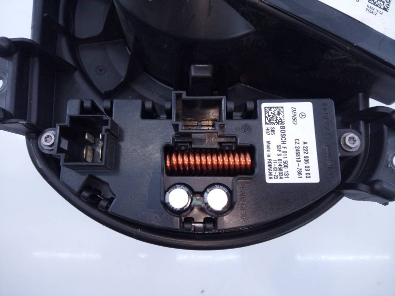 Recambio de ventilador calefaccion para infiniti q30 2.2d referencia OEM IAM A2469061601  E2-A4-14-1