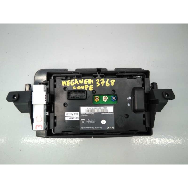 Recambio de sistema navegacion gps para renault megane iii coupe dynamique referencia OEM IAM 259153451R  E2-A1-38-3