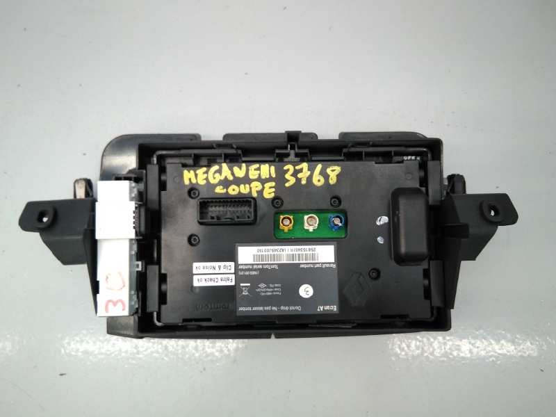 Recambio de sistema navegacion gps para renault megane iii coupe dynamique referencia OEM IAM 259153451R  E2-A1-38-3