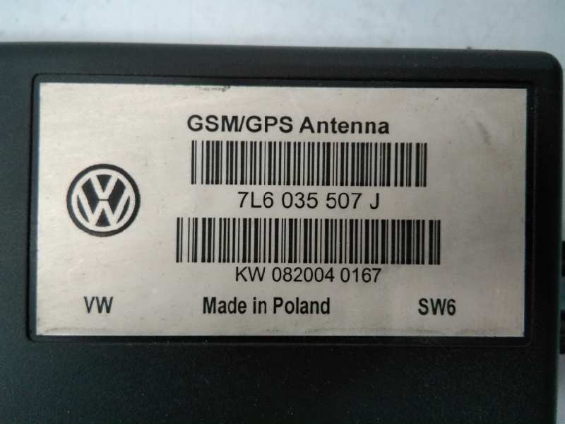 Recambio de antena para volkswagen touareg (7la) tdi v10 referencia OEM IAM 7L6035507J KW0820040167 E2-A1-23-3