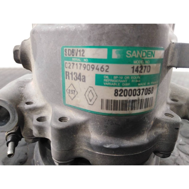 Recambio de compresor aire acondicionado para renault clio ii fase ii (b/cb0) 1.2 referencia OEM IAM 8200037058  P3-A3-24-1