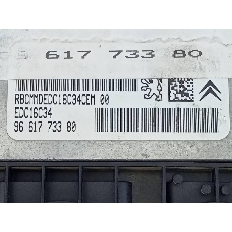 Recambio de centralita motor uce para citroën c4 berlina collection referencia OEM IAM 9661773380 EDC13C34 E3-B2-30-1