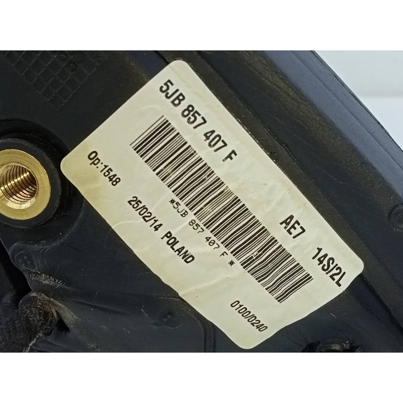 Recambio de retrovisor izquierdo electrico para seat toledo (kg3) style referencia OEM IAM 5JB857407F  E1-B6-43-2