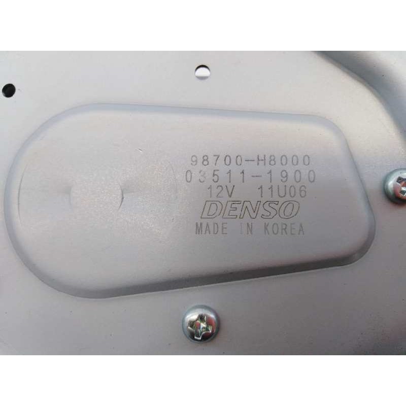 Recambio de motor limpia trasero para kia stonic (ybcuv) vision referencia OEM IAM 98700H8000 035111900 E2-B5-20-1