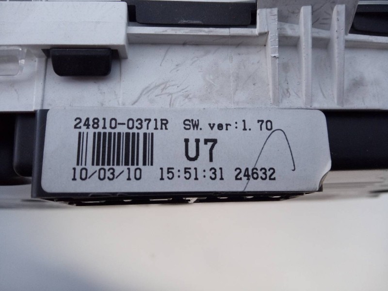 Recambio de cuadro instrumentos para renault koleos dynamique referencia OEM IAM 248100371R  E2-A1-30-2