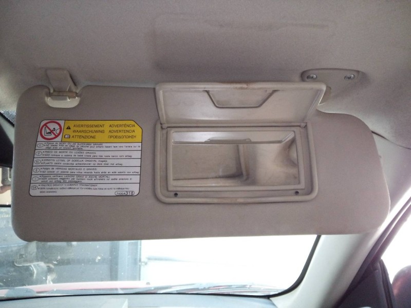 Recambio de parasol derecho para mitsubishi outlander (cw0) challenge 4wd referencia OEM IAM   