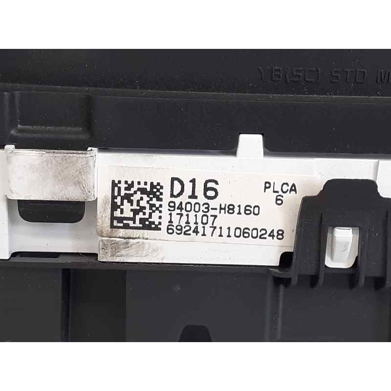 Recambio de cuadro instrumentos para kia stonic (ybcuv) vision referencia OEM IAM 94003H8160 69241711060248 E3-A2-3-1
