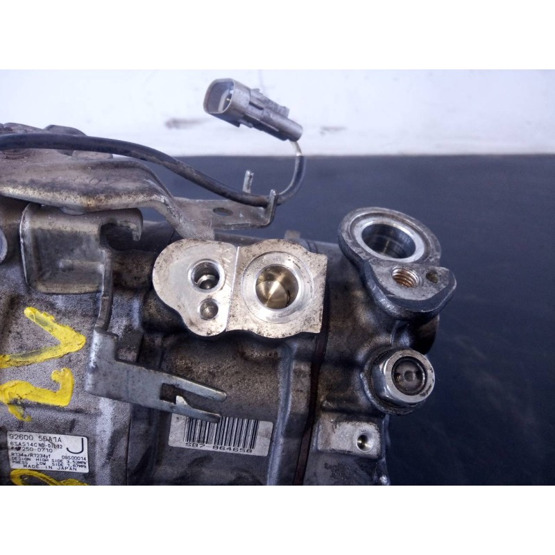 Recambio de compresor aire acondicionado para infiniti q30 q30 referencia OEM IAM 926005DA1A 4472500710 P3-A3-9-2