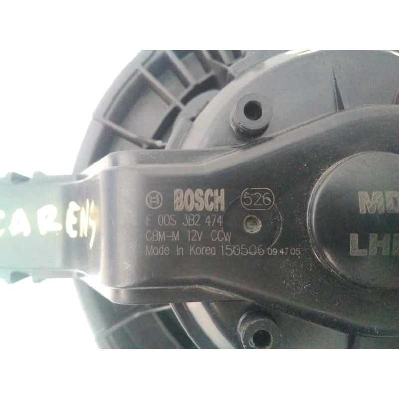 Recambio de ventilador calefaccion para kia carens ( ) drive referencia OEM IAM F00S3B2474  E2-B5-29-1