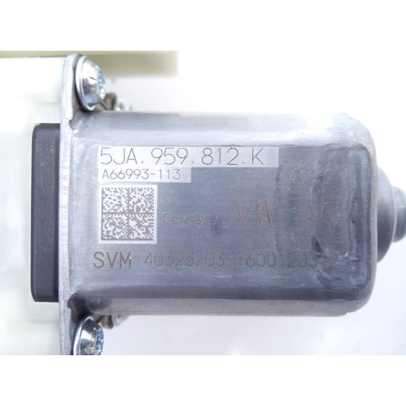 Recambio de elevalunas delantero derecho para skoda rapid active referencia OEM IAM 5JA959812K  E1-A5-43-2