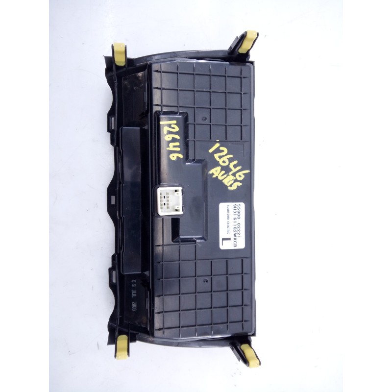 Recambio de mando climatizador para toyota auris active referencia OEM IAM 5590002221  E3-B2-12-2
