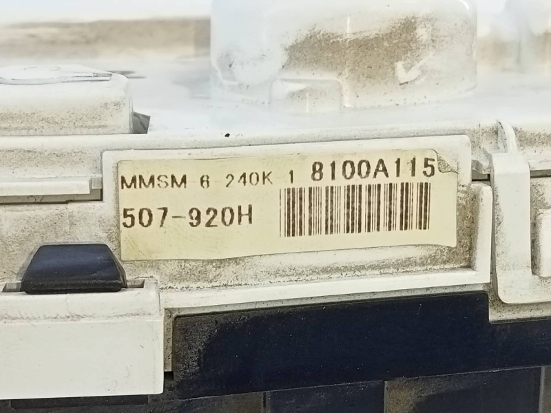 Recambio de cuadro instrumentos para mitsubishi outlander (cw0) 2.0 di-d intense referencia OEM IAM 507920H 8100A115 E3-A2-18-4