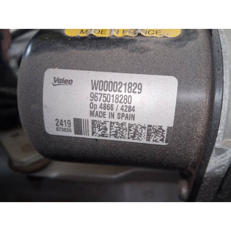 Recambio de motor limpia delantero para citroën c-elysée origins referencia OEM IAM 9675018280  