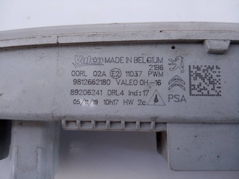 Recambio de piloto delantero izquierdo para citroën c-elysée origins referencia OEM IAM 9812662180  E1-A4-39-1