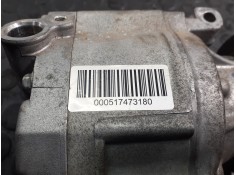 Recambio de compresor aire acondicionado para fiat 500 cabrio (150) lounge referencia OEM IAM 5A7875200 51747318 P3-B3-18-1 2