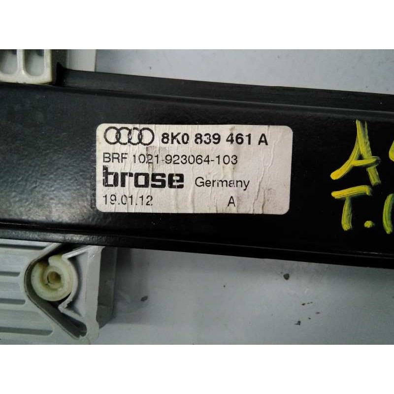 Recambio de elevalunas trasero izquierdo para audi a4 avant (8k5) (2008) básico referencia OEM IAM 8K0839461 1021923064103 