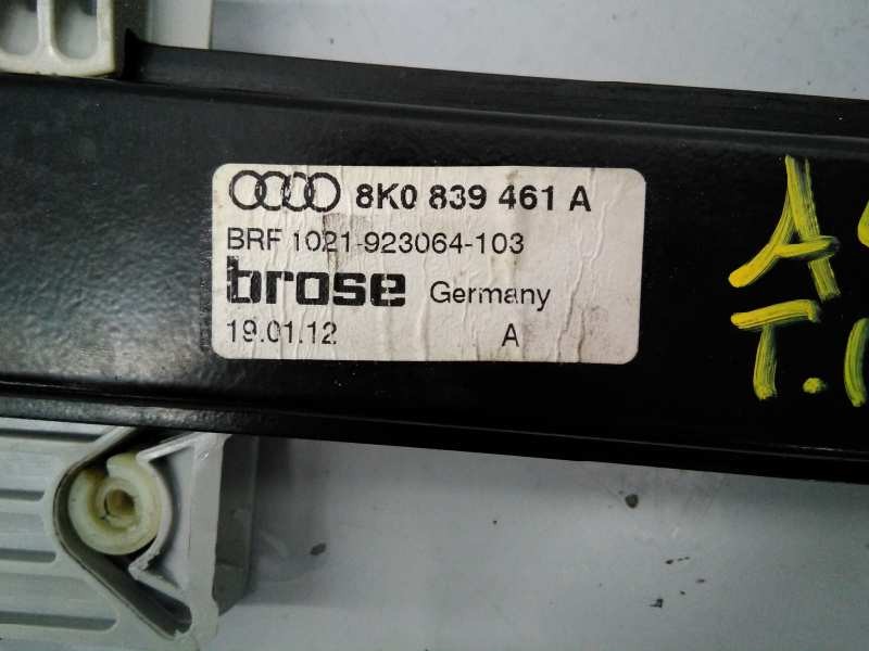 Recambio de elevalunas trasero izquierdo para audi a4 avant (8k5) (2008) básico referencia OEM IAM 8K0839461 1021923064103 