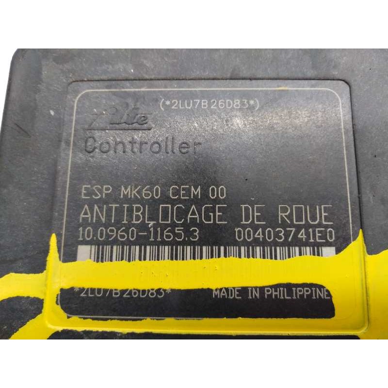 Recambio de abs para citroën c5 berlina exclusive referencia OEM IAM 9659770580  E1-A4-12-2