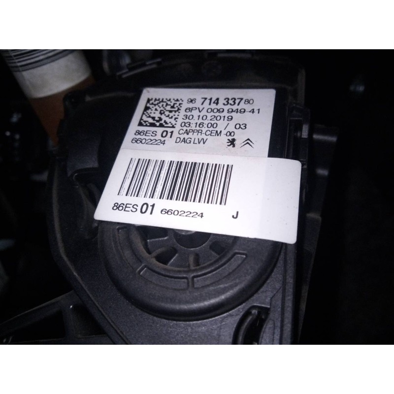 Recambio de pedal acelerador para citroën c-elysée origins referencia OEM IAM 9671433780  