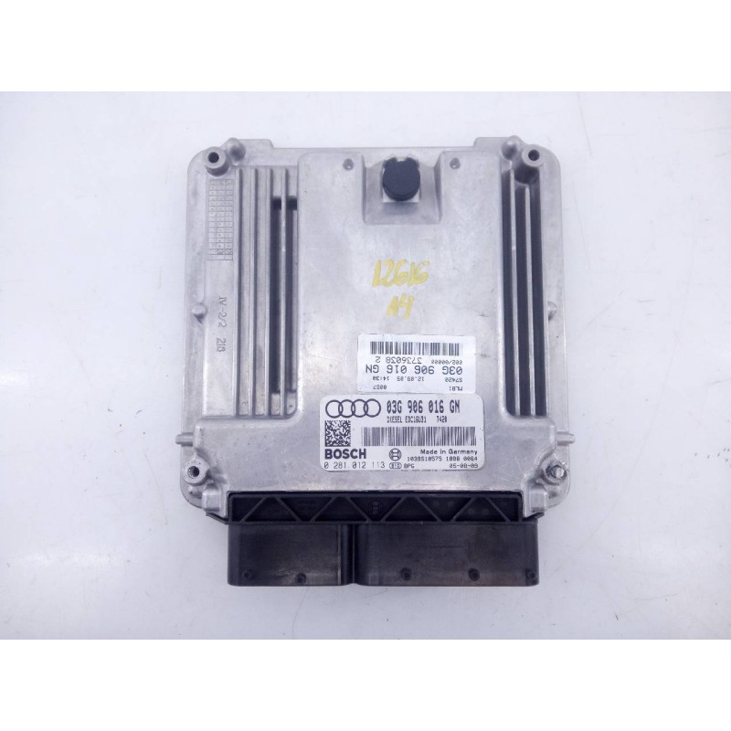 Recambio de centralita motor uce para audi a4 berlina (8e) 2.0 tdi referencia OEM IAM 03G906016GN 0281012113 E2-A1-30-3