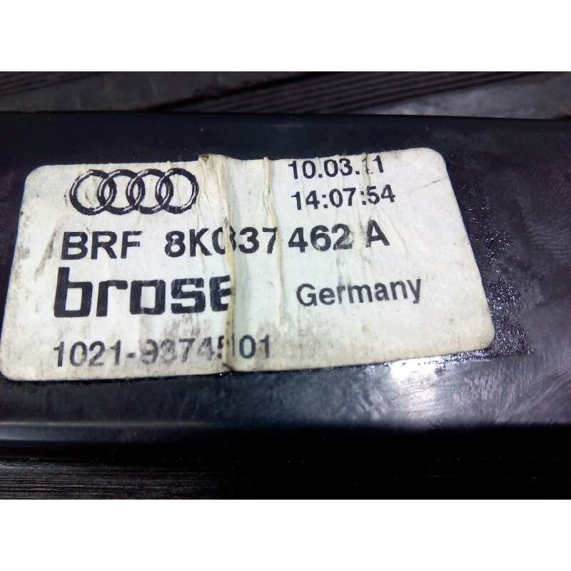 Recambio de elevalunas delantero derecho para audi a4 ber. (b8) e referencia OEM IAM 8K0837462  E1-B6-22-3