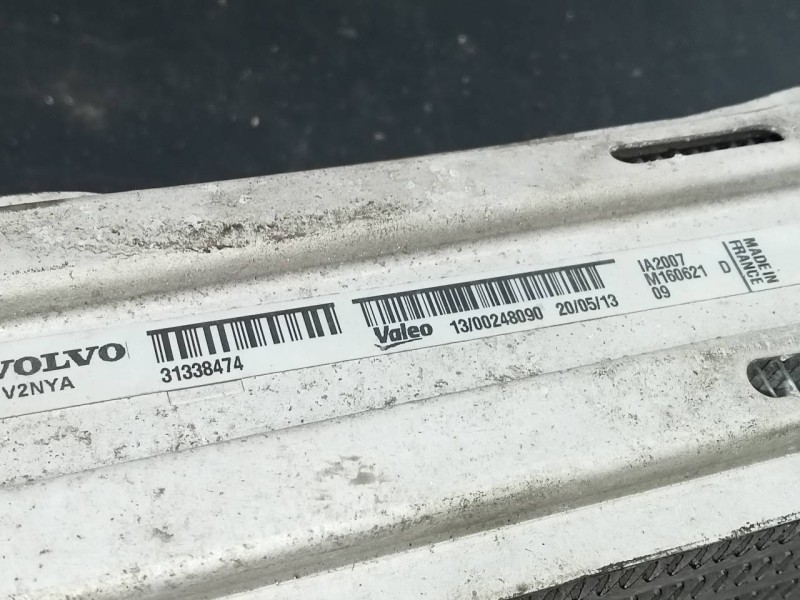 Recambio de intercooler para volvo v40 momentum referencia OEM IAM   P2-B10-2