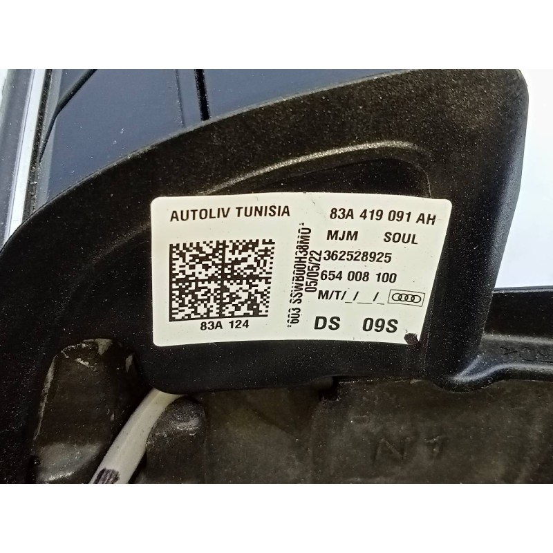 Recambio de volante para audi q3 sportback (f3n) 40 tdi quattro referencia OEM IAM 83A419091AH  E1-B6-37-2