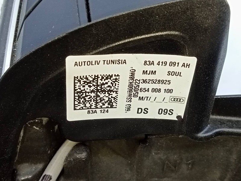 Recambio de volante para audi q3 sportback (f3n) 40 tdi quattro referencia OEM IAM 83A419091AH  E1-B6-37-2