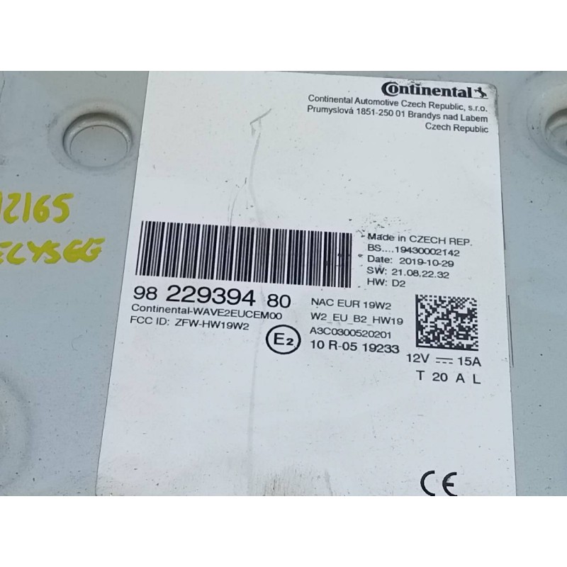 Recambio de sistema navegacion gps para citroën c-elysée origins referencia OEM IAM   E3-B2-24-3