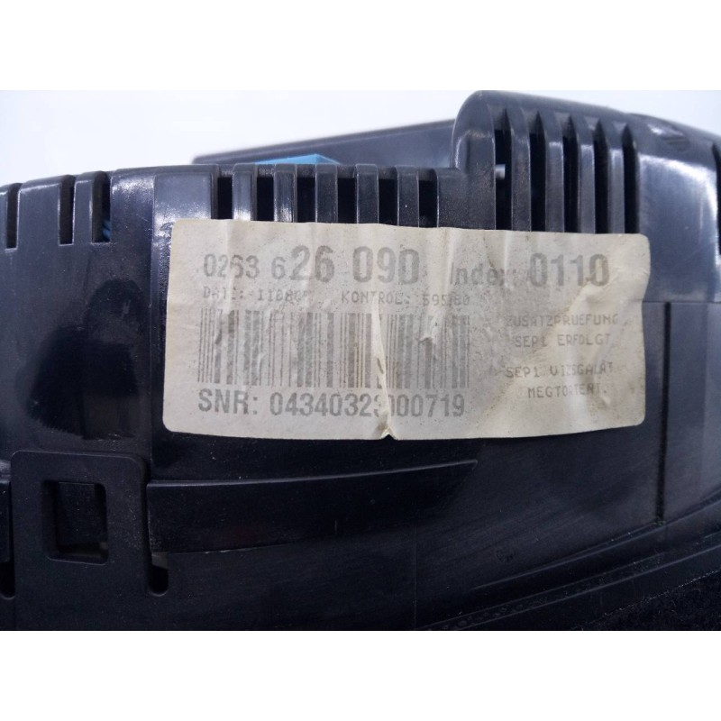 Recambio de cuadro instrumentos para audi a4 berlina (8e) 2.0 tdi referencia OEM IAM 0253626090  E2-A1-14-2