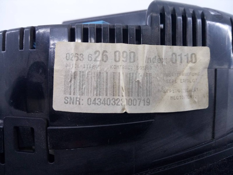 Recambio de cuadro instrumentos para audi a4 berlina (8e) 2.0 tdi referencia OEM IAM 0253626090  E2-A1-14-2